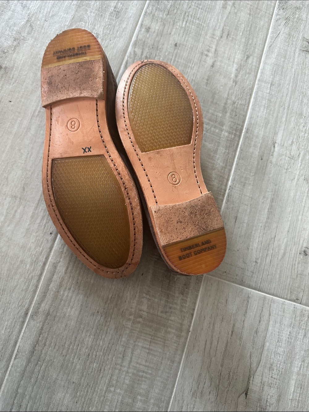 Men's Timberland Boot Company Suede Tauk Point Loafers - Brown - Picture 6 of 6